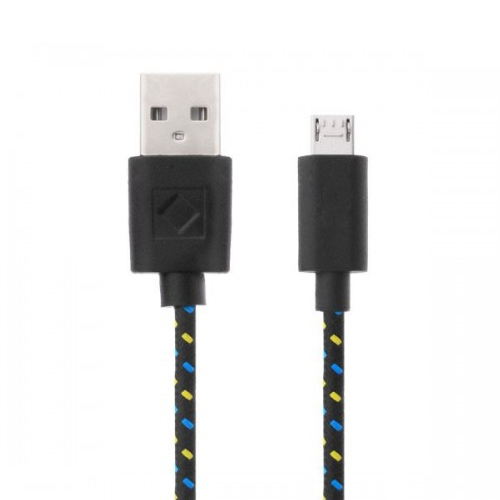 Nylon micro USB kabel 1 meter