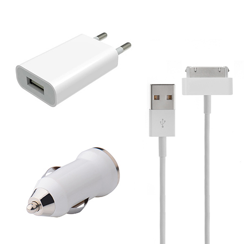 3-in-1 opladerset 30-pins