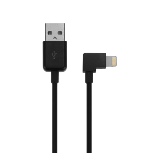 Haakse Lightning kabel 1 meter