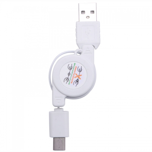 USB-C naar USB kabel oprolbaar
