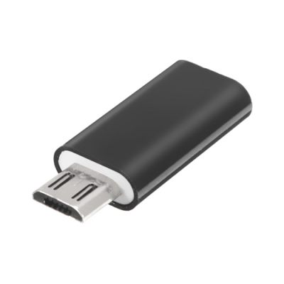USB-C naar micro USB adapter zwart