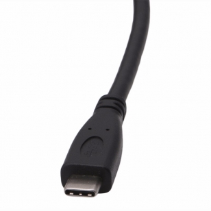 USB-C kabel male-male 1 meter zwart