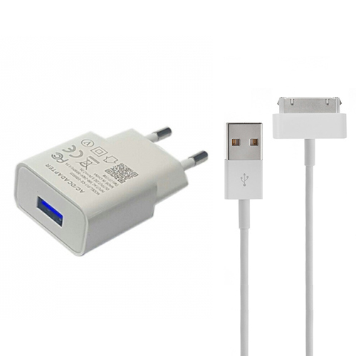 iPad oplader compact 30-pins 1 meter wit