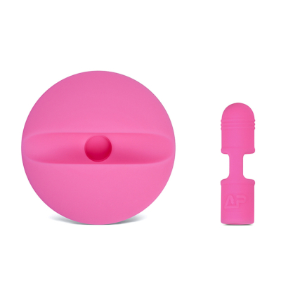 Houder voor Apple Pencil 1 en dop roze