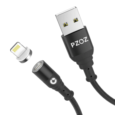 PZOZ Lightning kabel 1 meter met magnetische aansluiting