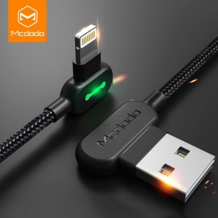 Mcdodo nylon haakse Lightning kabel 1,8 meter