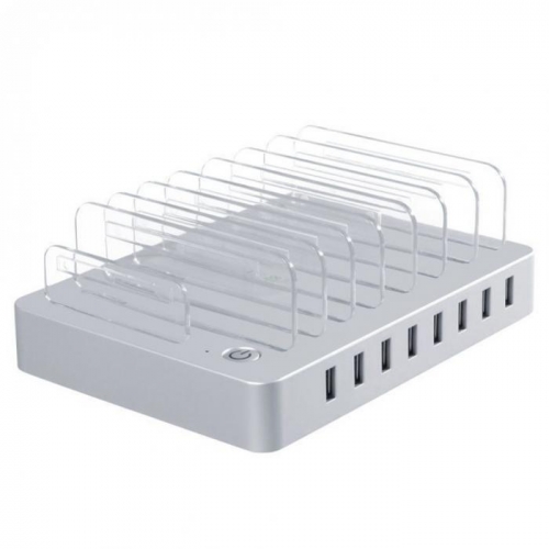 8 USB laadstation hub voor smartphones en tablets