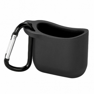 Siliconen beschermhoes voor AirPods 1 en 2 oplaadcase zwart