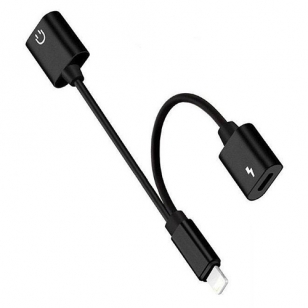 Lightning splitter - opladen en audio
