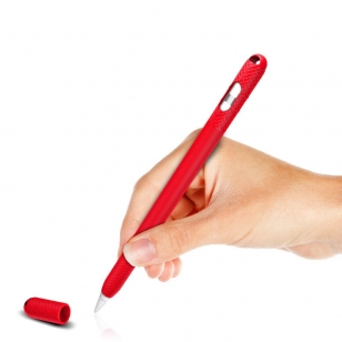 Anti slip siliconen huls met dophouder voor Apple Pencil 1