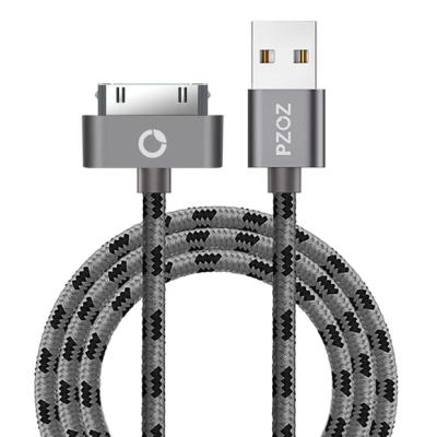 PZOZ iPad kabel 30-pins 2 meter nylon