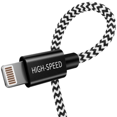 Dux Ducis High-speed nylon Lightning kabel 2 meter