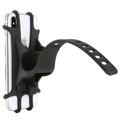 Siliconen telefoonhouder voor fietsstuur