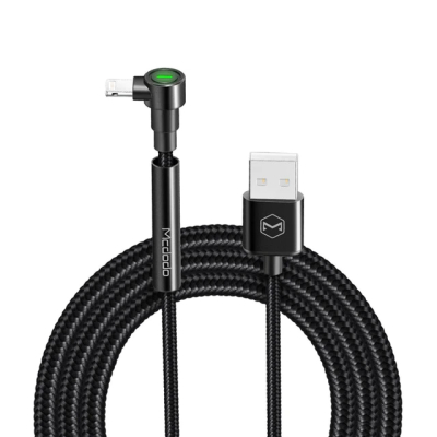 Mcdodo nylon haakse Lightning kabel met standaard 1,2 meter