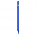 Siliconen huls + extra's voor Apple Pencil 1 blauw