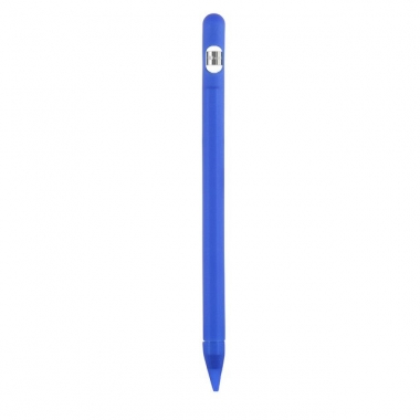 Siliconen huls + extra's voor Apple Pencil 1 blauw