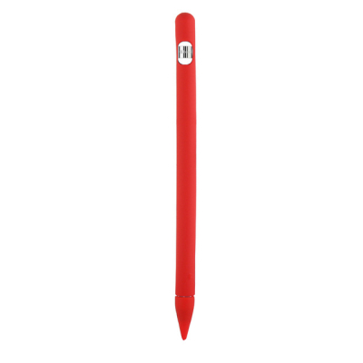 Siliconen huls + extra's voor Apple Pencil 1 rood
