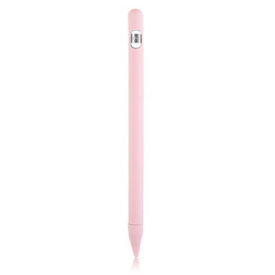 Siliconen huls + extra's voor Apple Pencil 1 roze