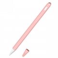 Siliconen huls en puntbeschermer voor Apple Pencil 2 roze