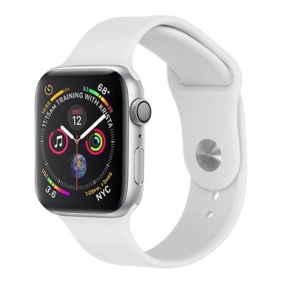 Sport bandje voor Apple Watch 42mm/44mm wit