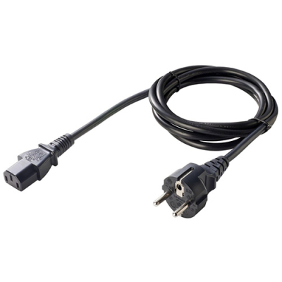 Apparaat snoer C13 - 1.8 meter - zwart