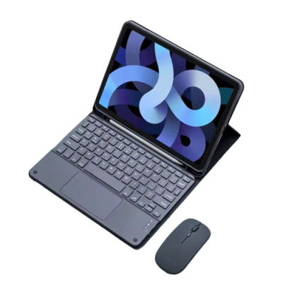 iPad 10 (10.9") keyboard case + muis zwart