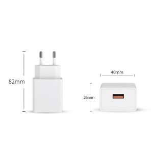 Degion universele 18W Quick Charge 3.0 USB adapter